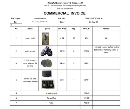 Lavina X Contractor Accessory Bundle | SASE Tool Adapter, Resin Pad Holders, Spike Shoes & Corner To