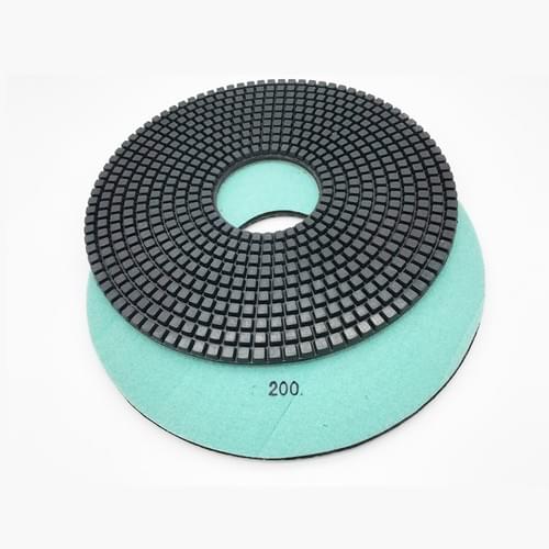 16” (400mm) Wet/Dry Resin Diamond Polishing Pad Disc (14mm) for HTC Floor Grinders