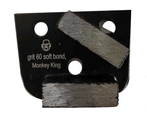 MONKEY KING Double-Segment Metal Bond Diamond Grinding Shoe for Lavina
