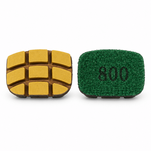 MONKEY KING Resin Polishing Pads for NewGrind Rhino Grinder | 50–3000 Grit | 3-Piece Set