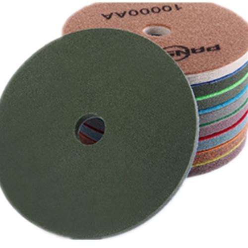 12mm Diamond Sponge Wet Polishing Pad for Granite & Marble | 3–12 Inch | 150–10000 Grit
