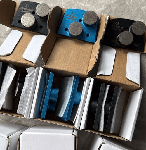 18 pcs diamond grinding disc tool concrete shoe puck scraper for lavina edco grinder