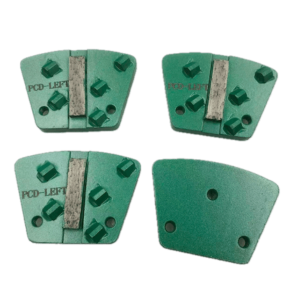Left / Right PCD Coating Removal Tool with Sacrificial Bar for SASE Grinder
