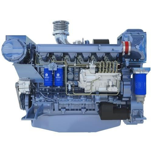 Weichai WP12 series marine diesel engine (295-405kW)