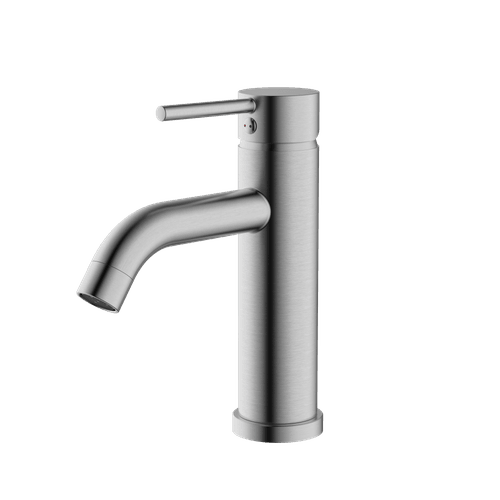 Stainless Steel Single Handle Bathroom Faucet