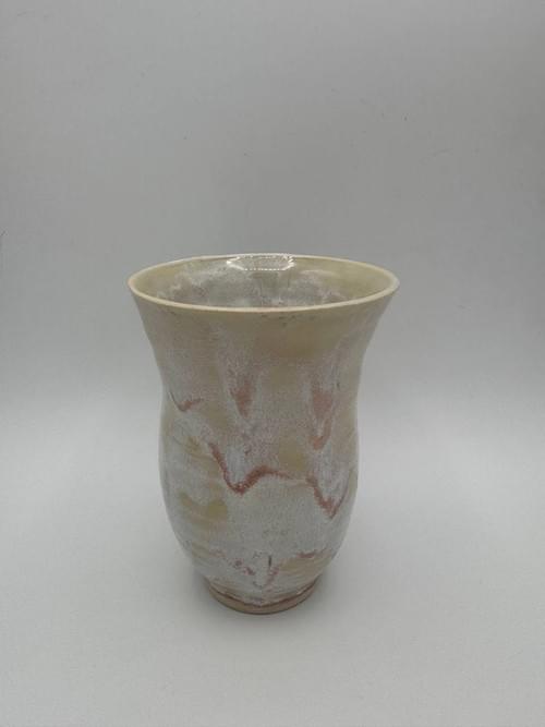 White Pink Vase