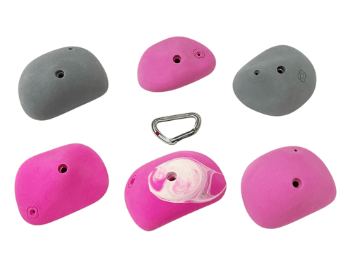 6 climbing holds: large slopers - catalogue ref. C00004