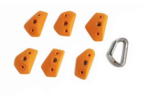 12 climbing holds: small slopers to edges - catalogue ref. E00015 *NEW*