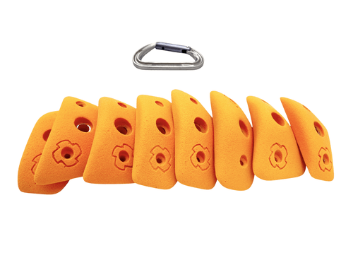 10 climbing holds: small edges to crimps - catalogue ref. E00016 *NEW*