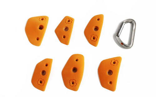 10 climbing holds: small edges to crimps - catalogue ref. E00016 *NEW*