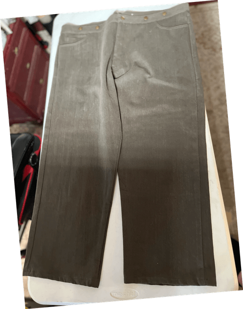 New - Frontier Classics Brand - Solid Gray Gunfighter Pants - w/o tags - Size 46Wx27L