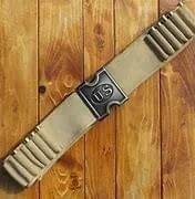 Spanish/American Indian Wars Reproduction Canvas cartridge belt with Antique US Buckle