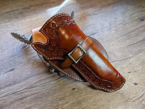 New - Closeout Pricing on Four Holsters - Full grain leather - Quality Leather Craftsman