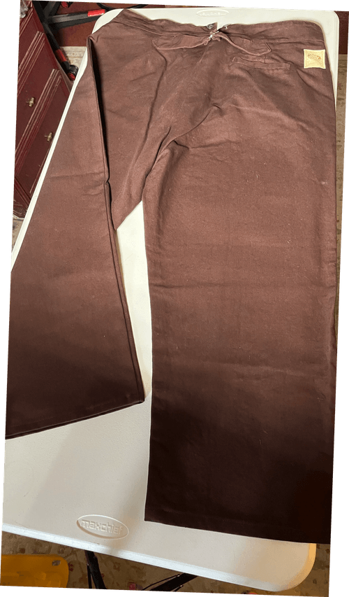 New - Wahmaker Brand Solid Dark Brown Gunfighter Pants - w/o tags - Size 46Wx25L