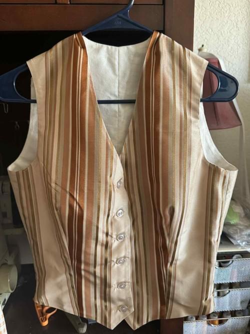 NEW - Women's Victorian Boho Waistcoat Vest - Bust: 36”, Waist: 28”