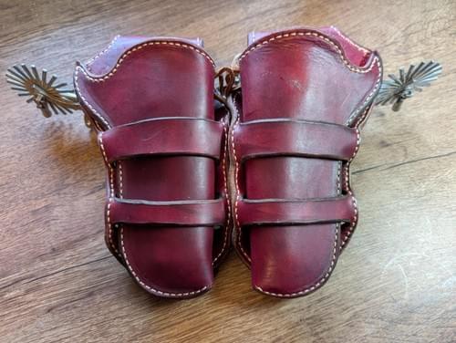 New - Double set of Old West Holsters. Heavily discounted to sell!