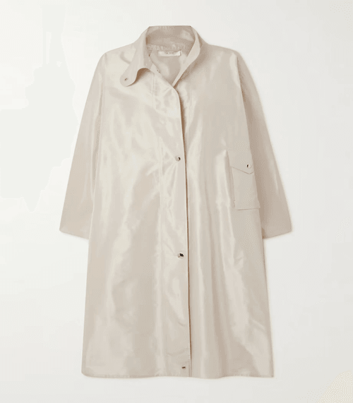 ANT- Silk Taffeta Trench Coat