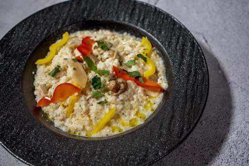 松露蘑菇燉飯(奶素)