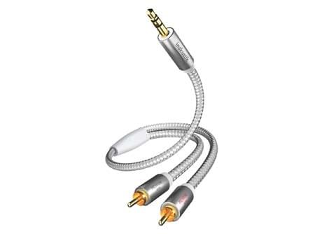 德國inakustik|PREMIUM 3.5mm Jack to 2RCA轉接線 PREMIUM 四星系列