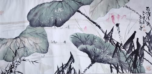 潘天壽作品;碎片化/分割數位化共同持有單一或多份數出售
