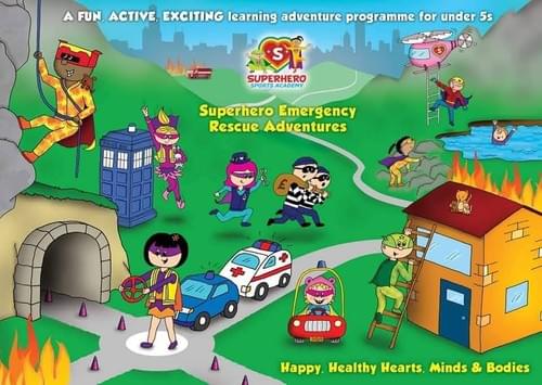 Short 4 Week April/May Term 2026 Little Superhero Active Start Group - Mondays 9.30-10.30