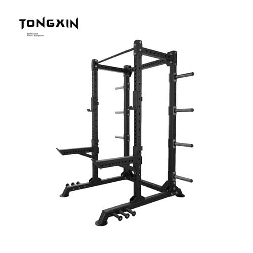 【TONGXIN 統鑫】半框深蹲架.升級版|HALF POWER RACK PRO