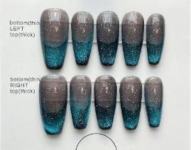 Frosted Jade Cat Eye