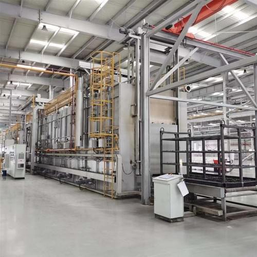 Aluminum alloy solution(water quenching/ air quenching), aging production line
