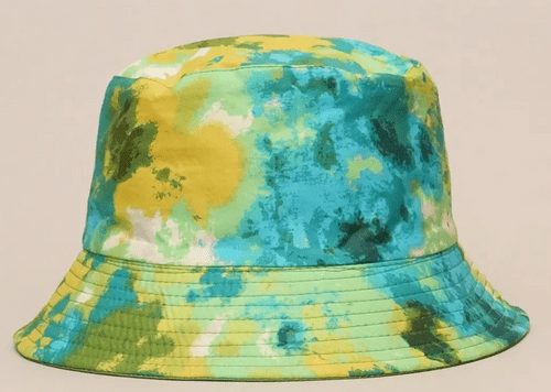 Tie Dyed Reversible Bucket Hat - Choice of Colors