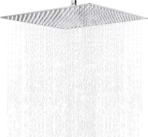 NearMoon 16 Inch Rain ShowerHead, Super Large Hotel Stainless Steel Rainfall Showerhead