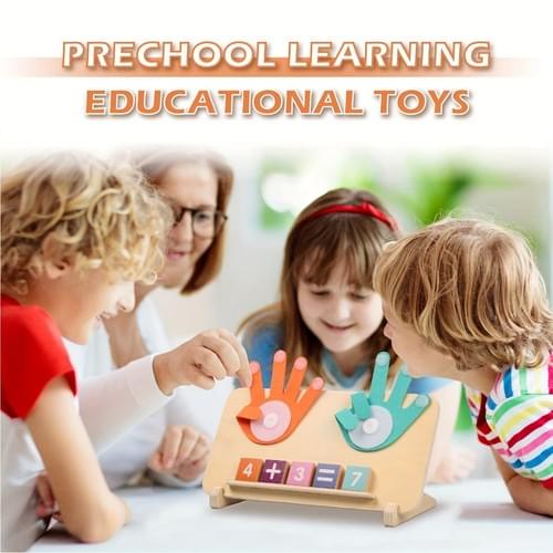 Wooden Arithmetic Learning Board,Ages 3+,Wooden,Interactive,Educational,Early Childhood Development