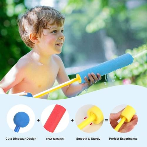 4 or 8 pieces of summer EVA pull-type water gun toys children's outdoor beach water play foam water