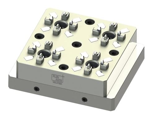 PA-10001K 4-in-1 Tiny Pneumatic Chuck | Space-Saving EROWA ER