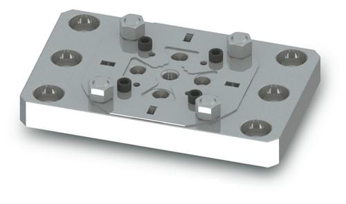 PA-30012B 150x92 flat stainless steel holder