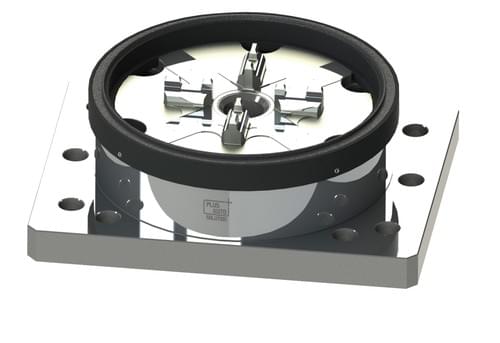 PA-90001J D150 Pneumatic Power Chuck | 10,000N Force | EROWA ER-115305 Alternative