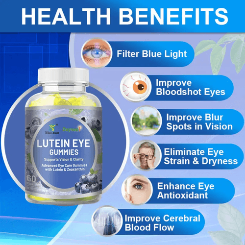 Daynee Lutein Eye Gummies 60 Vegan Gummies 护眼软糖