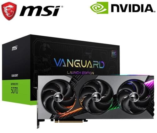 MSI 微星 RTX 5070 12G VANGUARD SOC LAUNCH EDITION 顯示卡