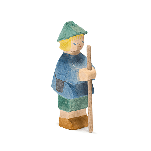 小牧羊童 Shepherd Boy small 木製手工公仔