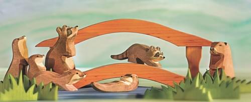 【預購】 坐姿小浣熊 Raccoon sitting