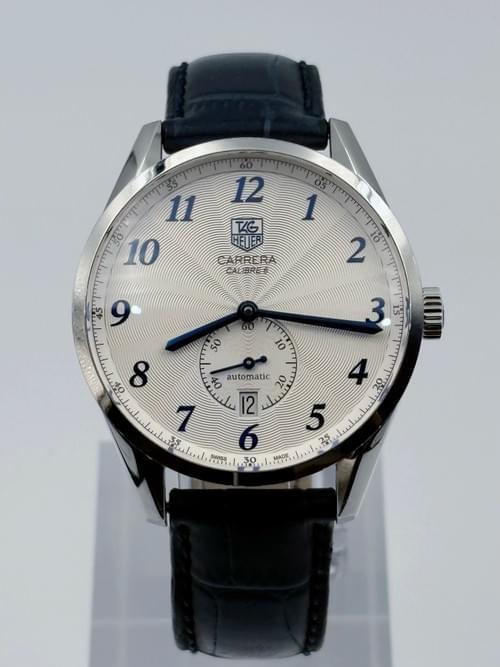 TAG Heuer タグ・ホイヤー Carrera カレラ Calibre 6 自動巻 39mm シルバーダイヤル