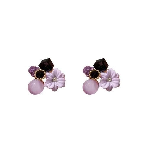 Maple Bloom Stud Earrings — Dawn Light Collection