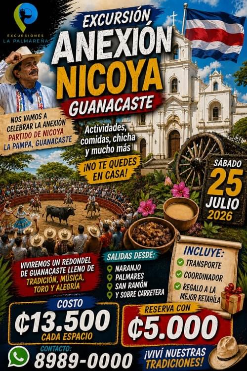 Tour a la Fiesta Anexión Nicoya Guanacaste