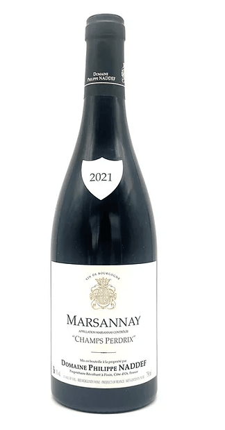 France Bourgogne Marsannay Champs Perdrix 2021 Domaine Philippe Nadde