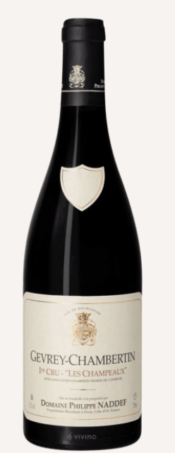 France Bourgogne Gevrey-Chambertin 1er Cru Les Champeaux 2019 Domaine Philippe Naddef