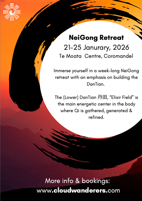 NeiGong Retreat, January 21-25, Coromandel, New Zealand