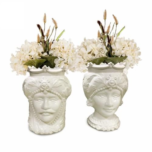 Sicilain Head Vase, W-K01/W-Q01