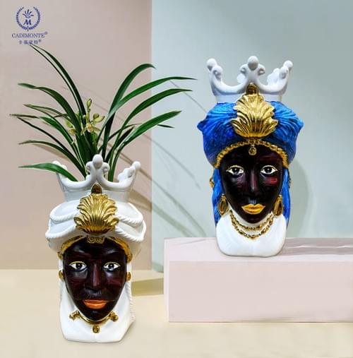 Sicilain Head Vase