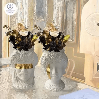 Sicilain Head Vase 1
