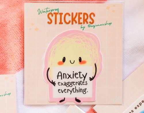 Bolita de Ansiedad - Sticker