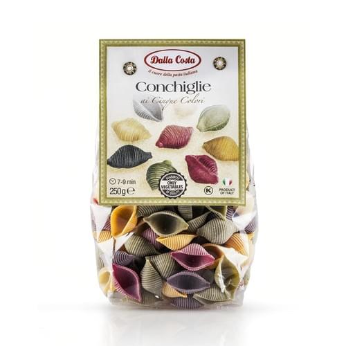 Dalla Costa達樂五色貝殼造型麵 250g